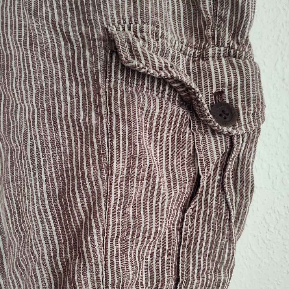 Jones New York, Signature Woman, Linen Trousers, Pull-On, Drawstring, 14W - Picture 4 of 6